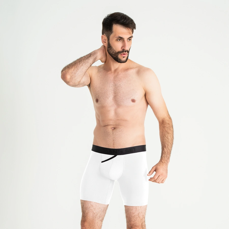 Anatomic boxers Long Branco